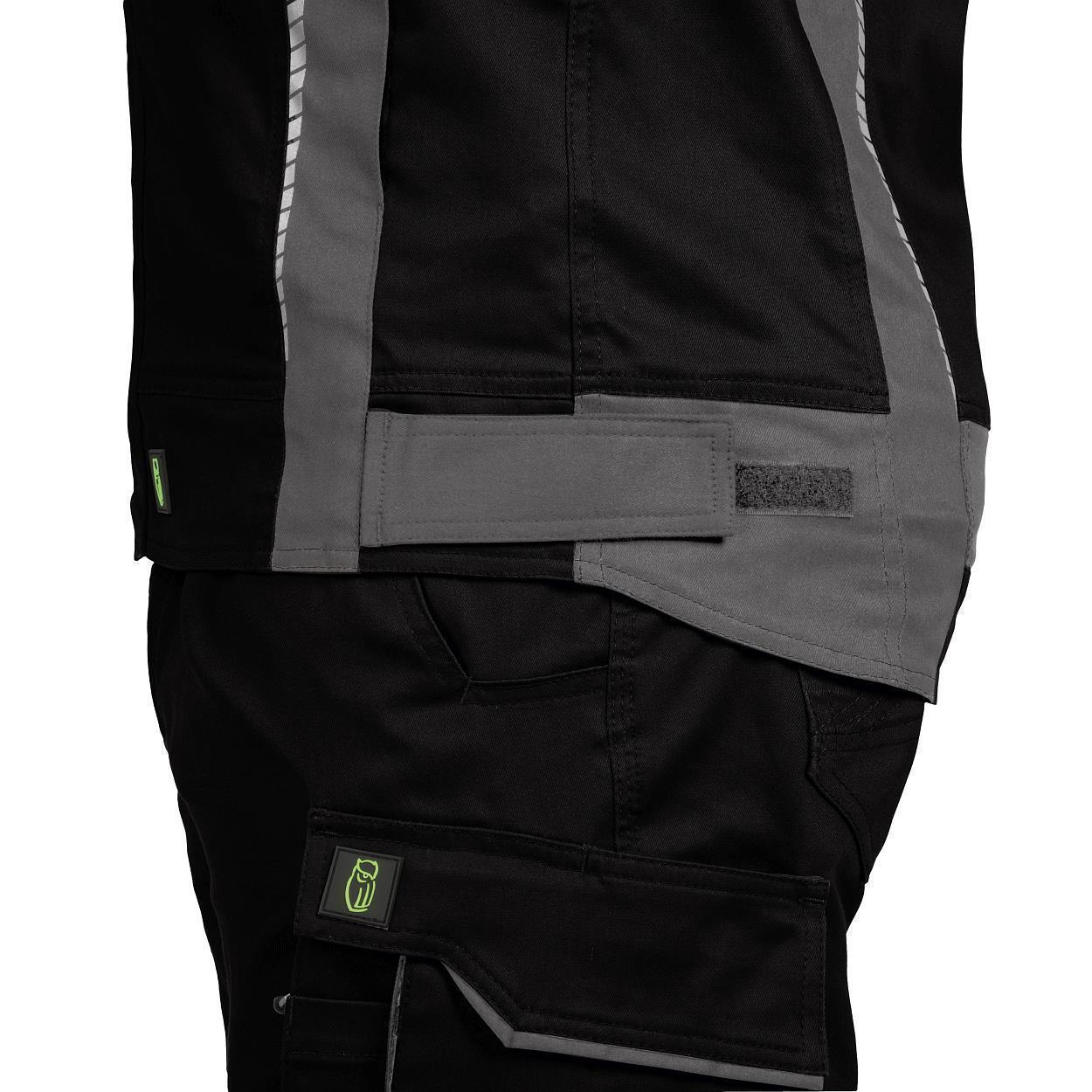 Weste Flex Line Schwarz/Grau FLEXV, Gr. 2XL von Leibwächter