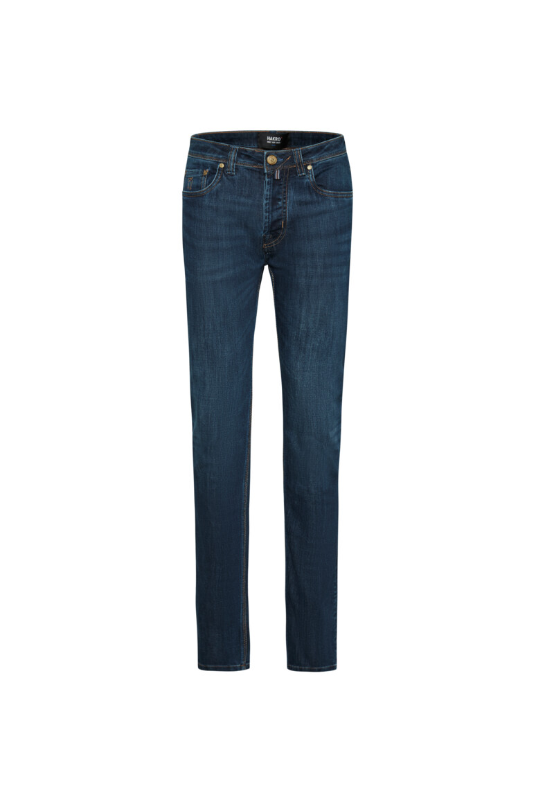 HAKRO 731 5-Pocket-Jeanshose X-Stretch ECO in indigo, Größe 6XL