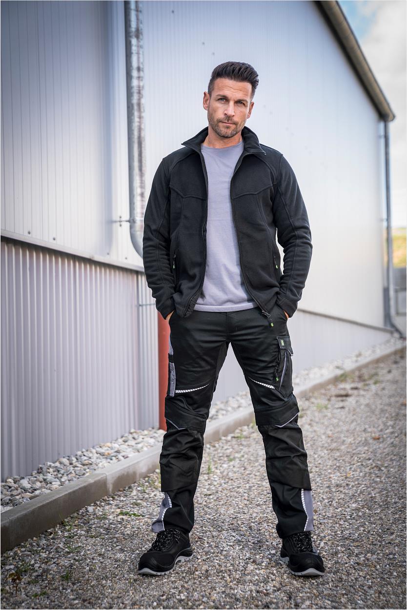 Polar-Fleecejacke Unisex CAFLJ, Gr. 2XL von Leibwächter