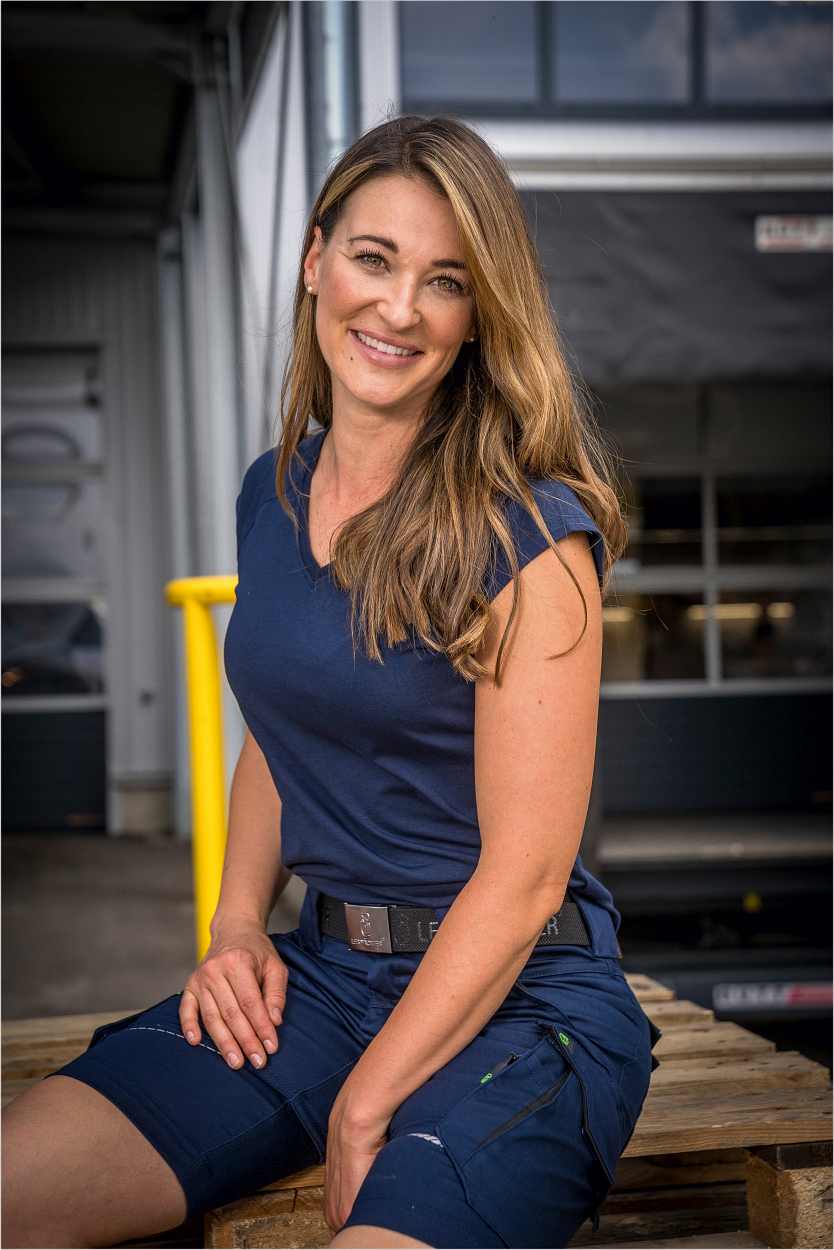 Damen Shorts Flex Line Marine/Schwarz FLXDK, Gr. 34 von Leibwächter Damen Shorts Flex Line Marine/Schwarz FLXDK, Gr. 52 von Leibwächter