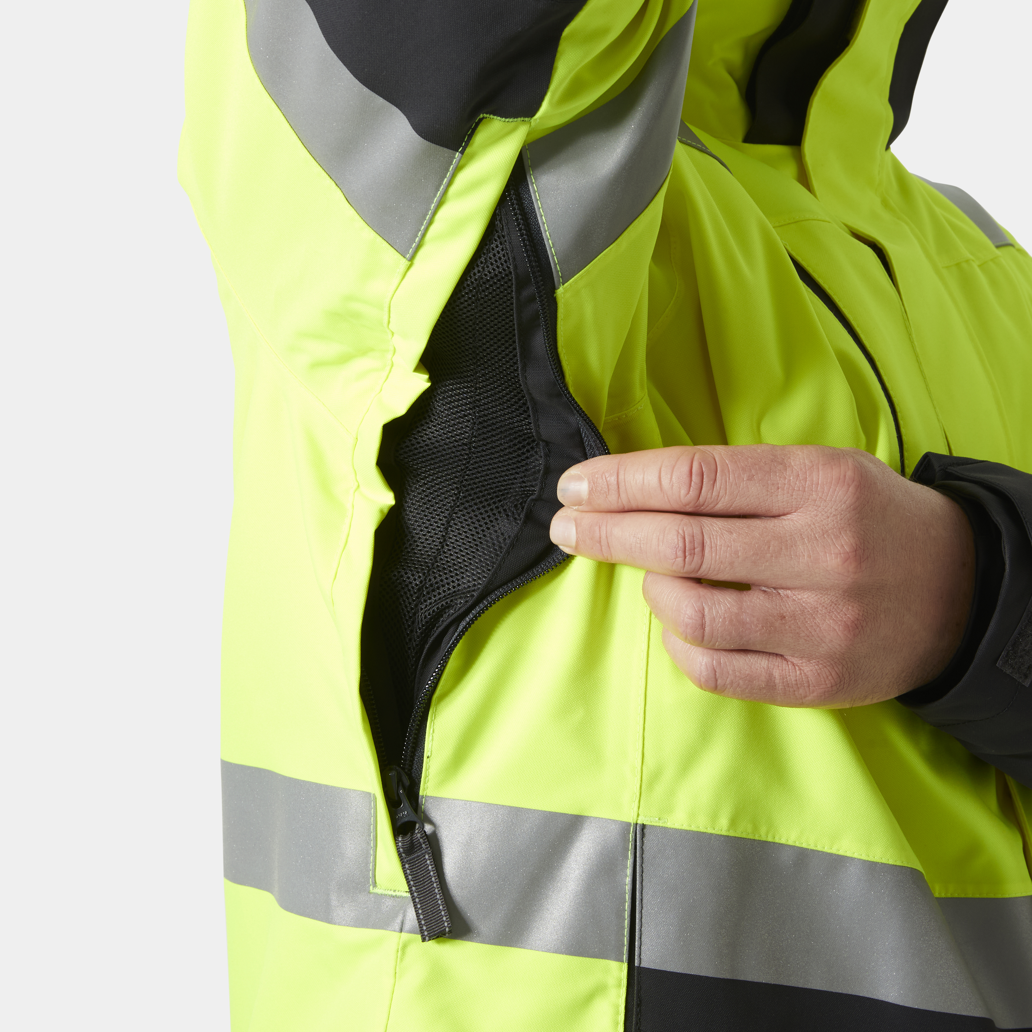 "ALNA 2.0" Winterjacke in Yellow, Größe 4XL von Helly Hansen Workwear