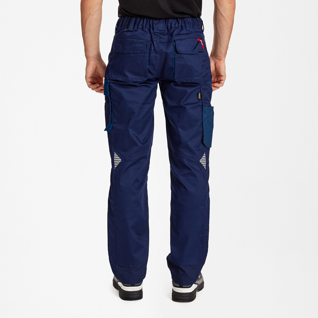 ENGEL Galaxy Arbeitshose mit Stretch in Blue Ink/Dark Petrol, Größe 106