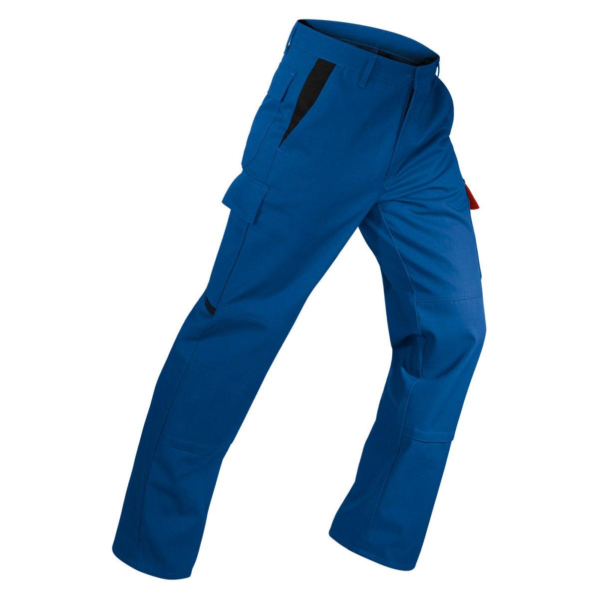KÜBLER BRAND X PROTECT Hose PSA 3 in kbl. Blau / Rot, Größe 28