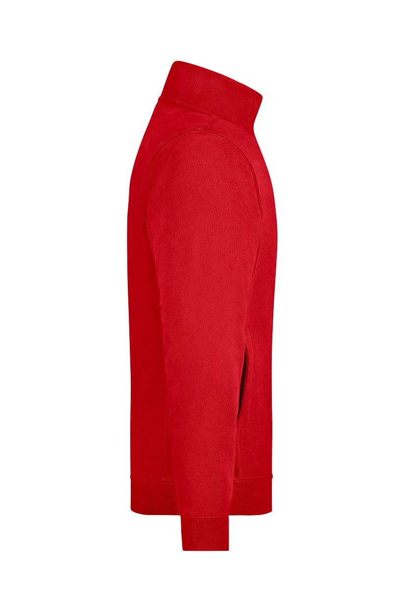 Sweat Jacket "JN058" in Red, Größe 3XL - Daiber