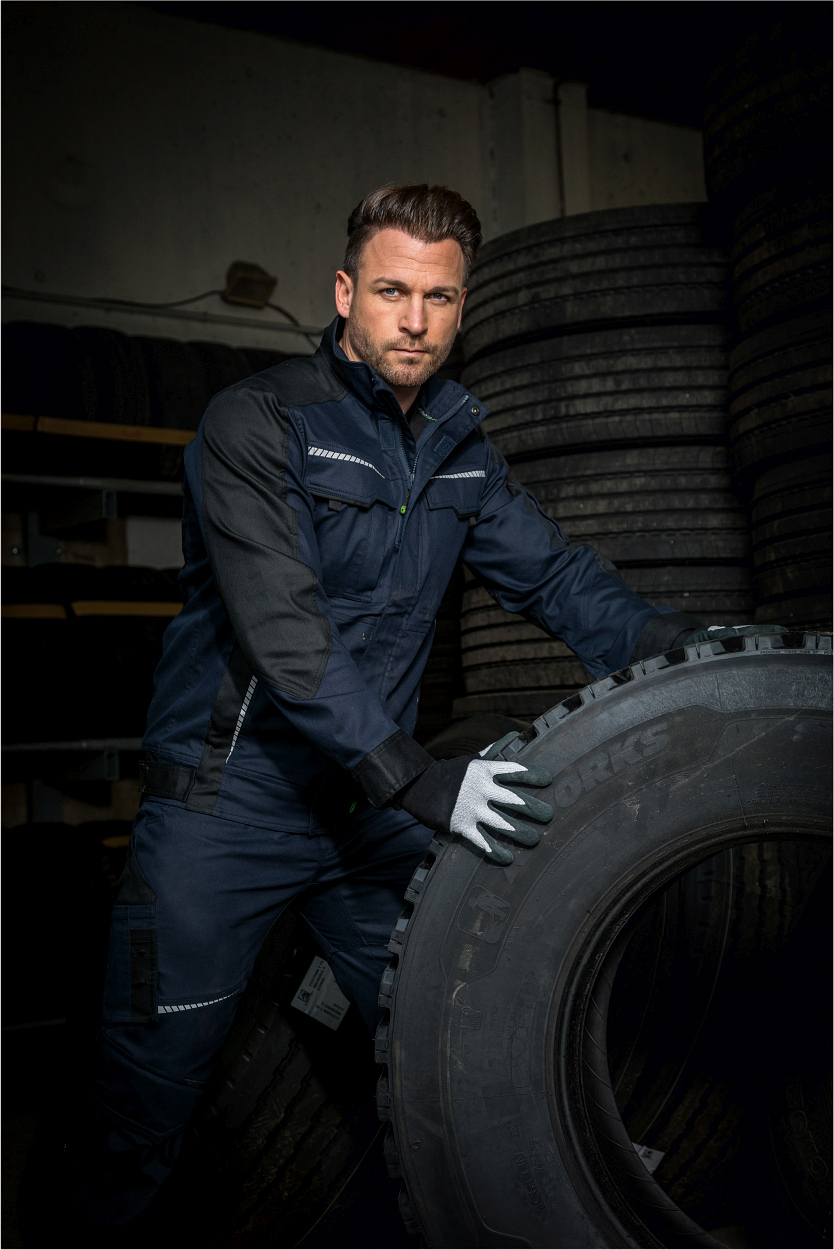 Bundjacke Flex Line Marine/Schwarz FLEXJ, Gr. 2XL von Leibwächter