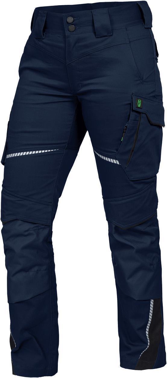Damen-Bundhose Flex Line Marine/Schwarz FLXDH, Gr. 52 von Leibwächter