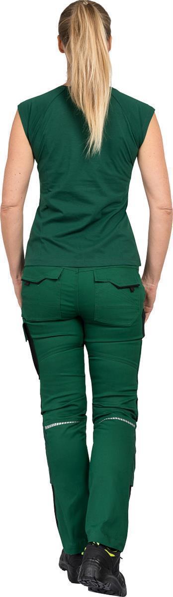 Damen-Bundhose Flex Line Grün/Schwarz FLXDH, Gr. 52 von Leibwächter