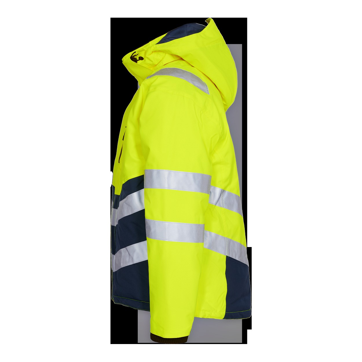 ENGEL Safety Winterjacke in Gelb/Blue Ink, Größe XS