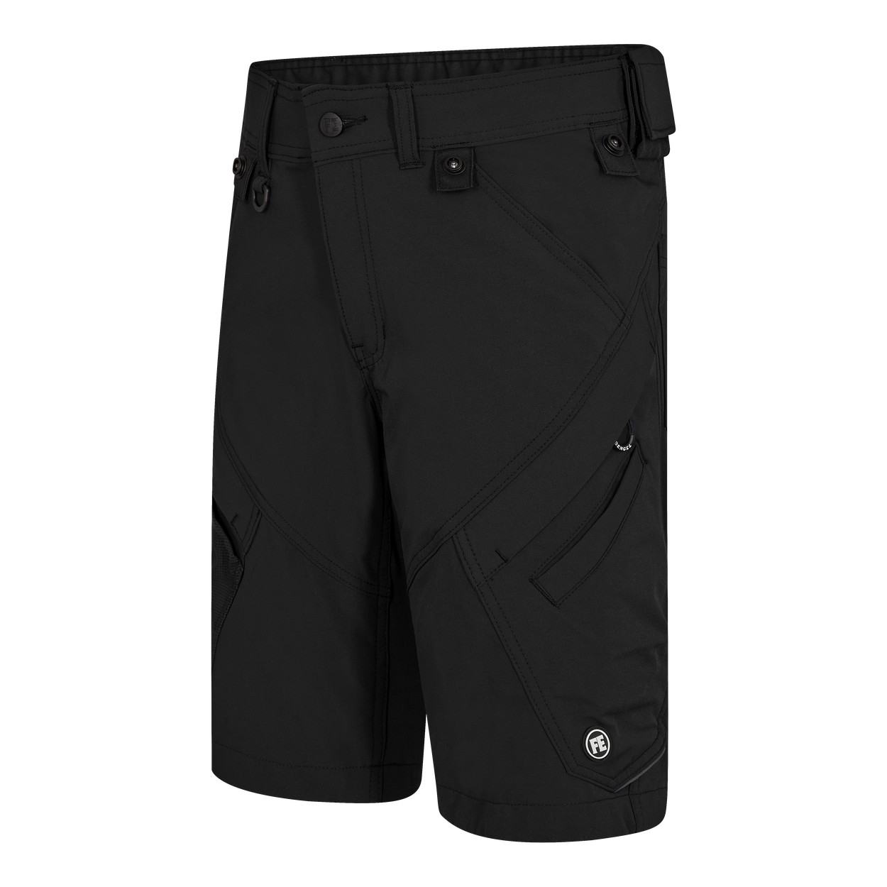 ENGEL X-treme Arbeitsshorts mit 4-Wege-Stretch in Schwarz, Größe 54