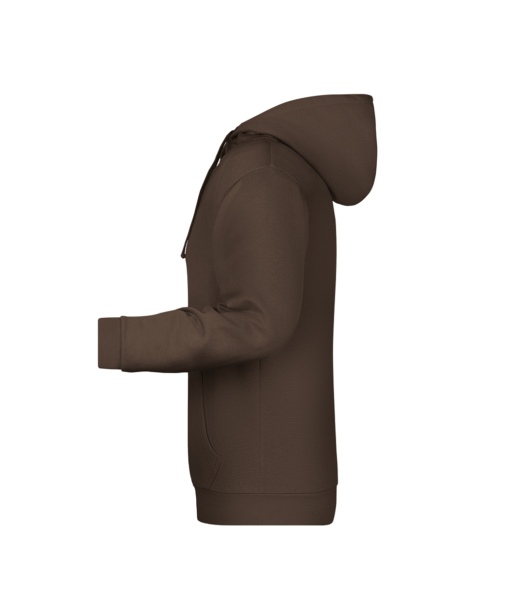 Men's Promo Hoody "JN796" in Brown, Größe 5XL - Daiber