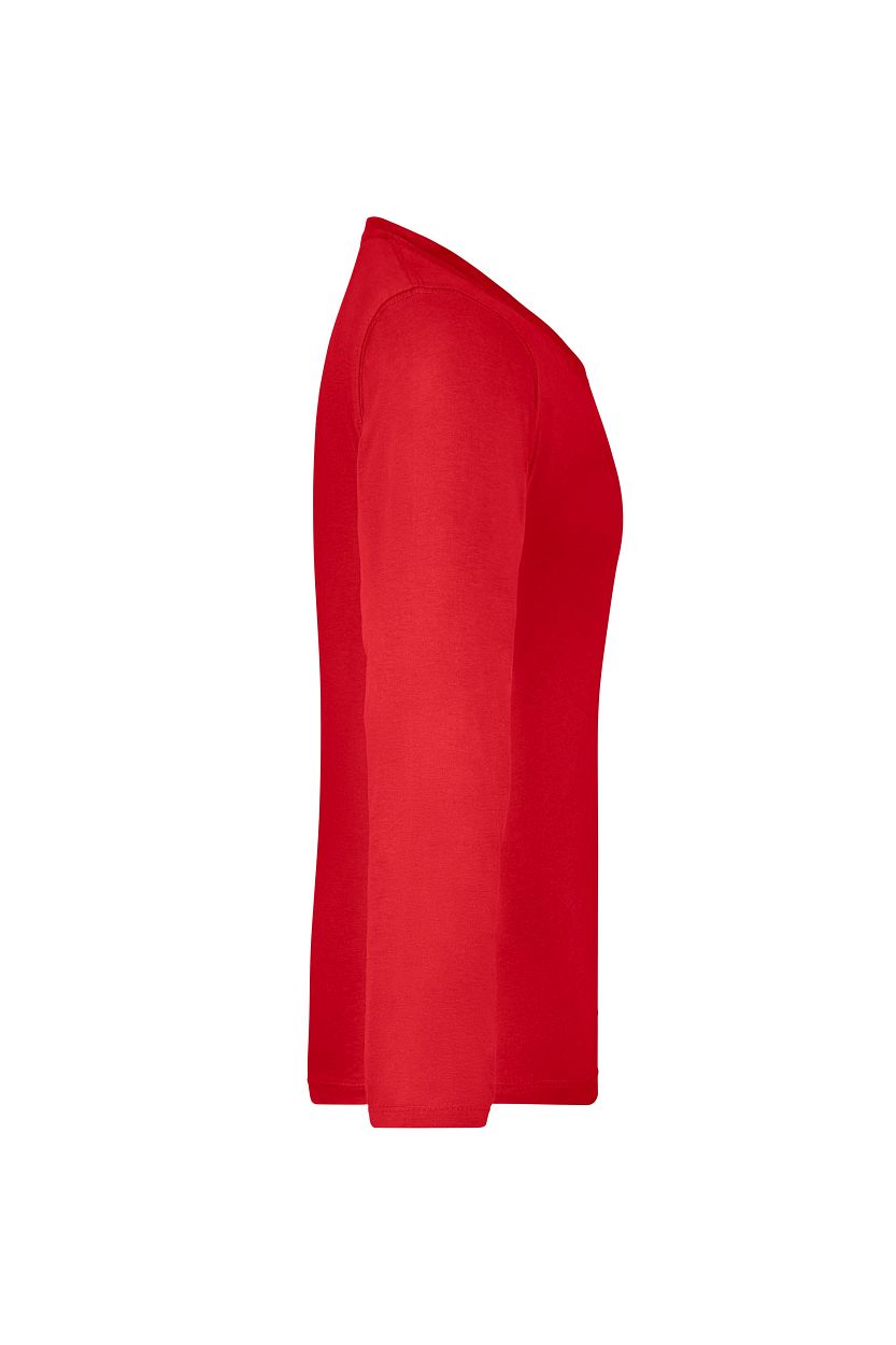 Ladies' Shirt Long-Sleeved Medium "JN903" in Red, Größe 3XL - Daiber