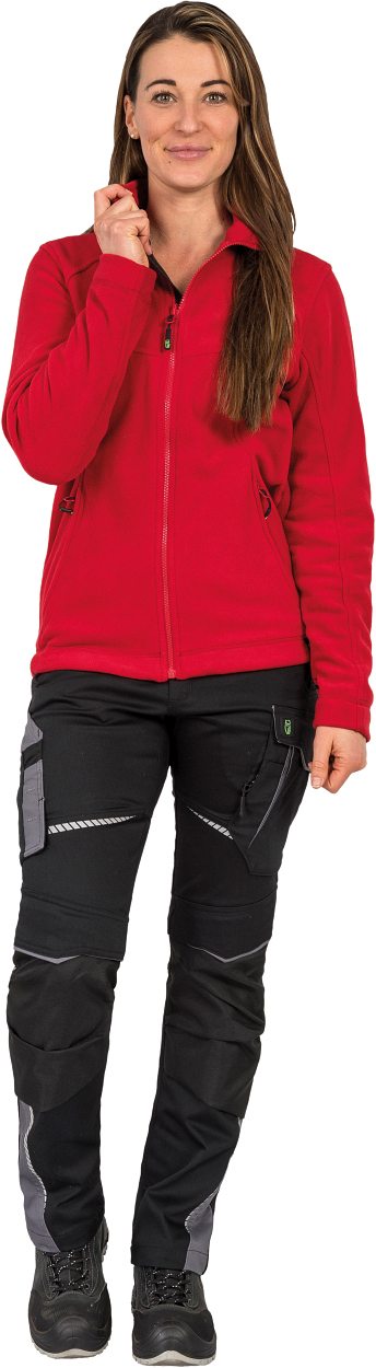 Polar-Fleecejacke Unisex CAFLJ, Gr. 2XL von Leibwächter