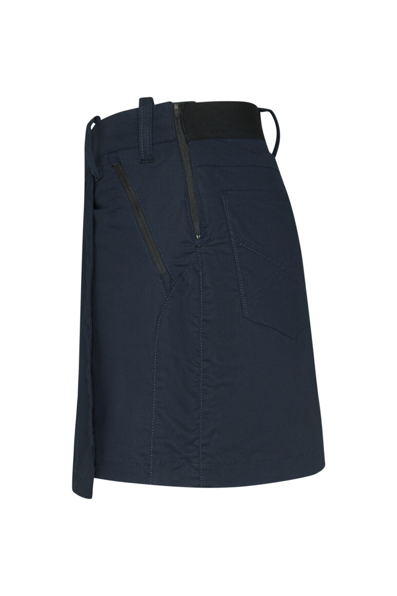 HAKRO 712 DAMEN PERFORMANCESKORT X-STRETCH in Tinte, Größe 3XL