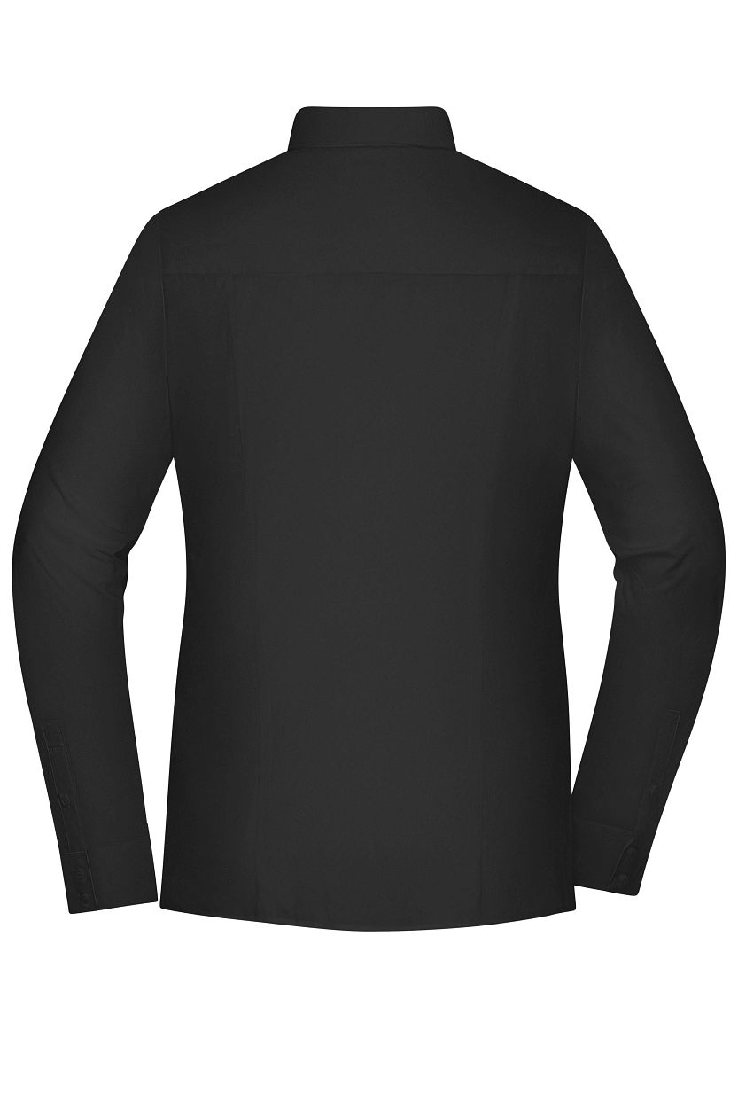 Ladies' Shirt - SLIM FIT - "JN1371" in Black, Größe 2XL - Daiber