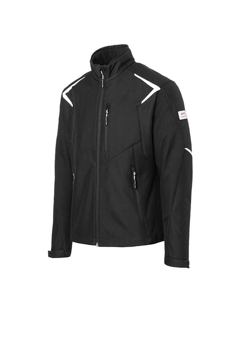 KÜBLER BODYFORCE Ultrashell Jacke KÜBLER BODYFORCE Ultrashell Jacke in Schwarz / Anthrazit, Größe 4XL