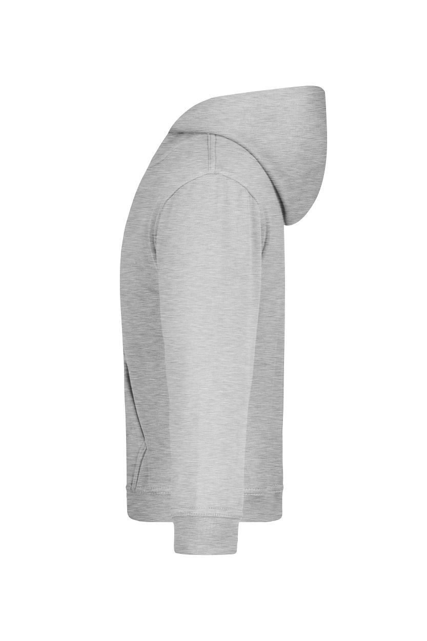 Hooded Sweat Junior "JN047K" in Grey-Heather, Größe 2XL - Daiber