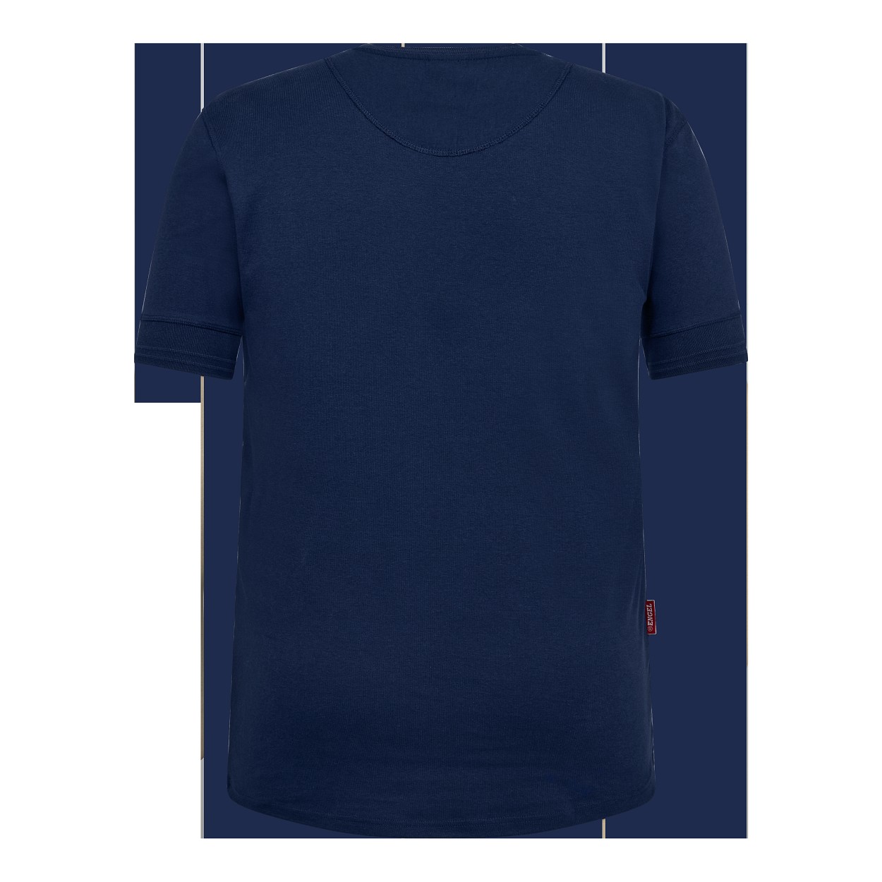 ENGEL Extend Grandad T-Shirt in Blue Ink, Größe XS