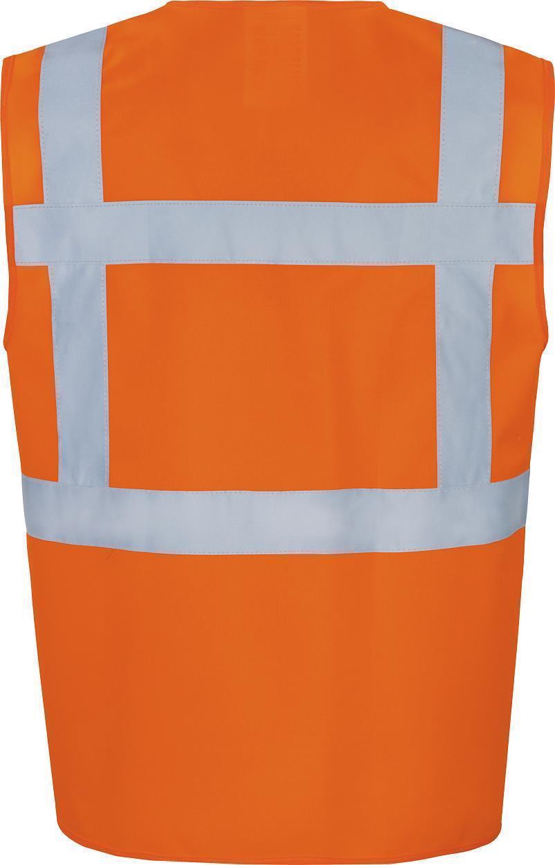 Warnschutzweste RWS leuchtorange in Gr. XXL von Vizwell