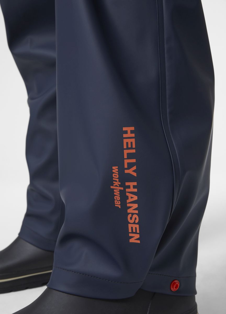 Wasserfeste Damen-Regenhose Gale in Navy, Gr. 3XL von Helly Hansen Workwear