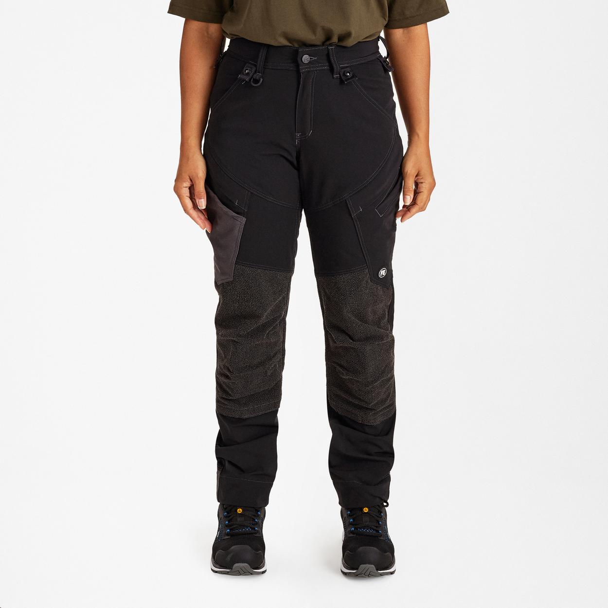 ENGEL X-treme Damen Arbeitshose mit 4-Wege Stretch in Schwarz, Größe 48