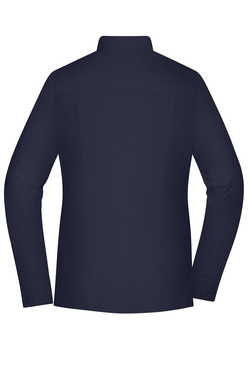Ladies' Shirt - SLIM FIT - "JN1371" in Navy, Größe 2XL - Daiber