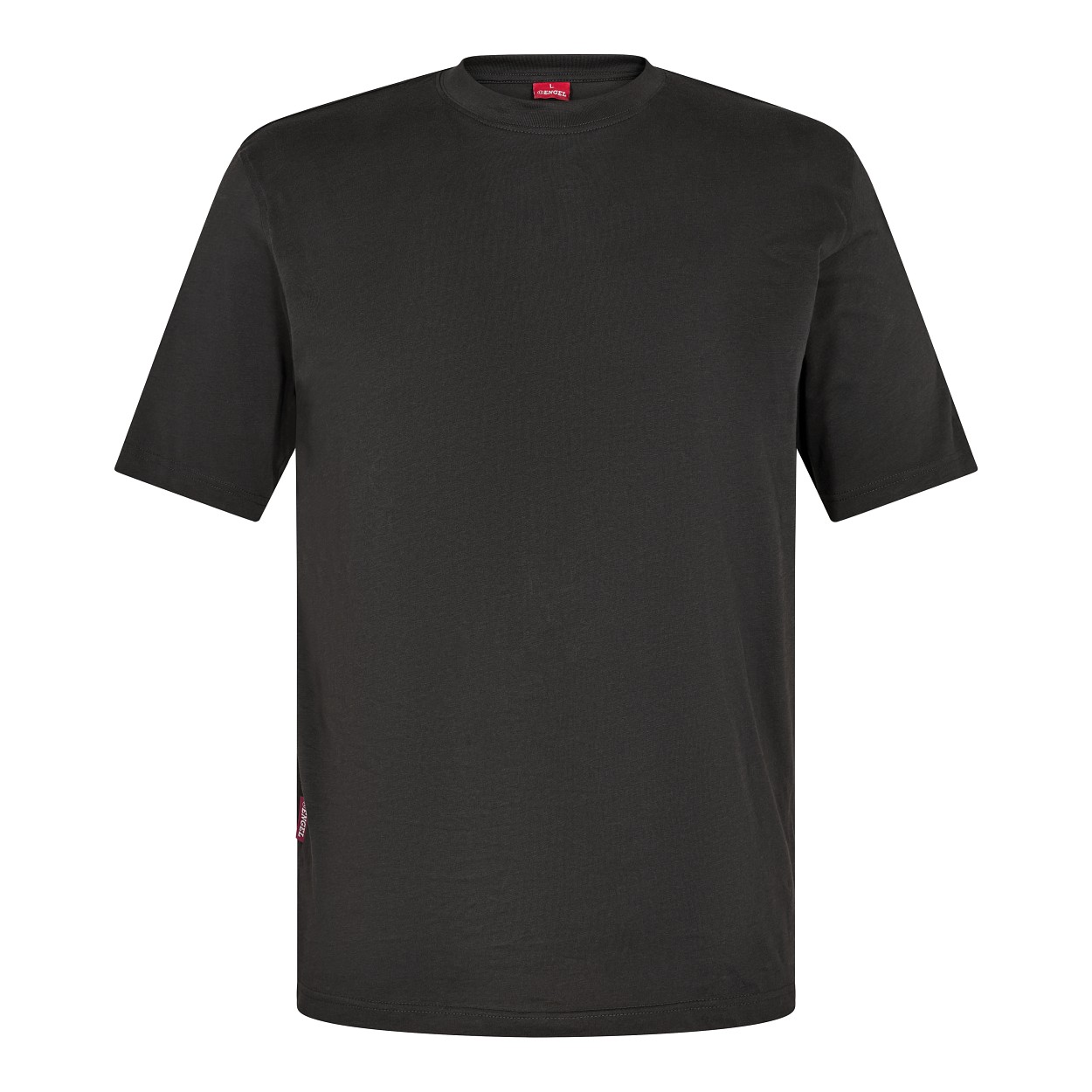 ENGEL Extend Baumwolle T-shirt in Anthrazit Grau, Größe XS