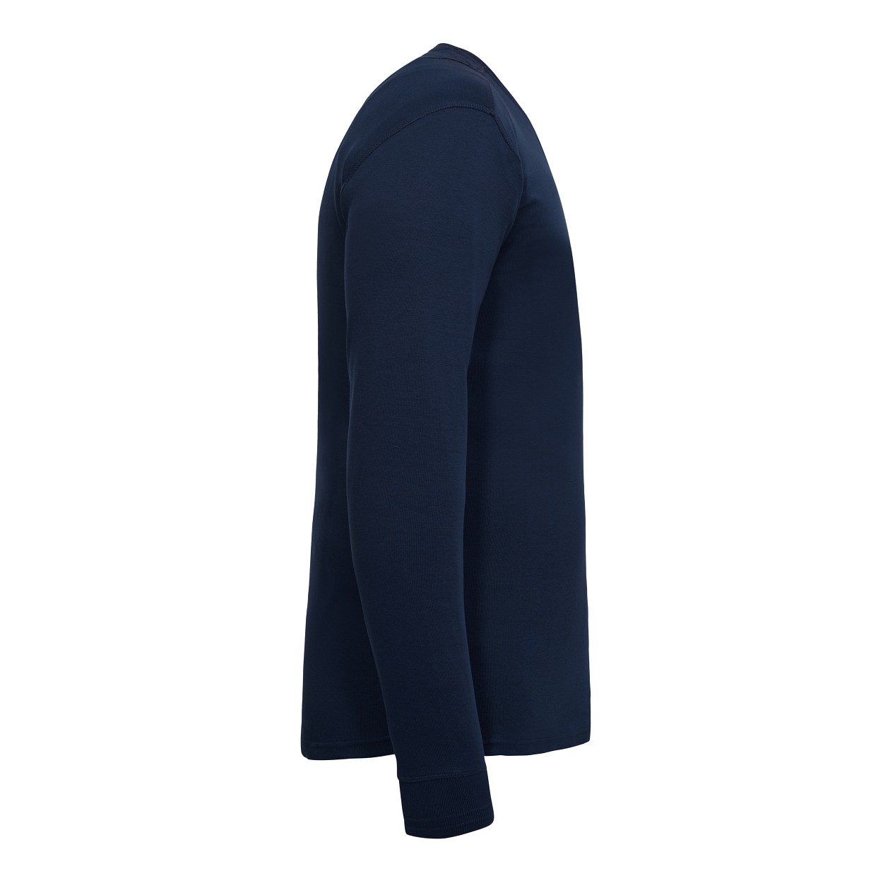 ENGEL Extend Grandad langarm-Shirt in Blue Ink, Größe XS