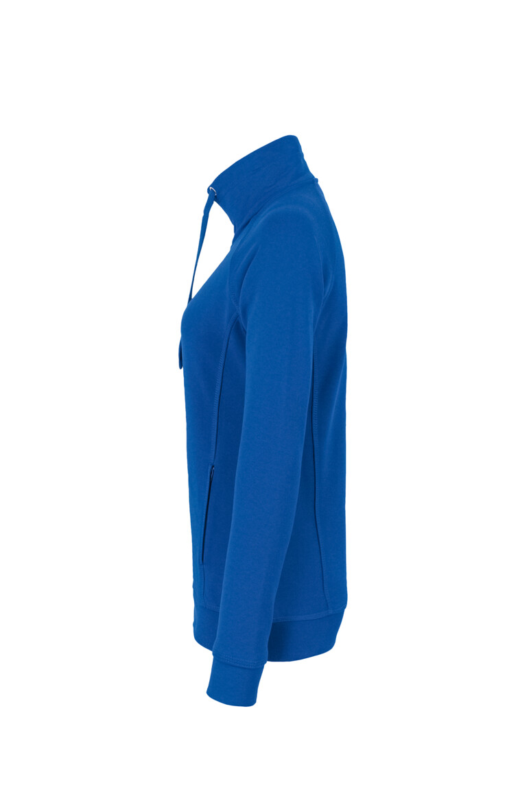 HAKRO 406 Damen Sweatjacke College in Royalblau, Größe 3XL