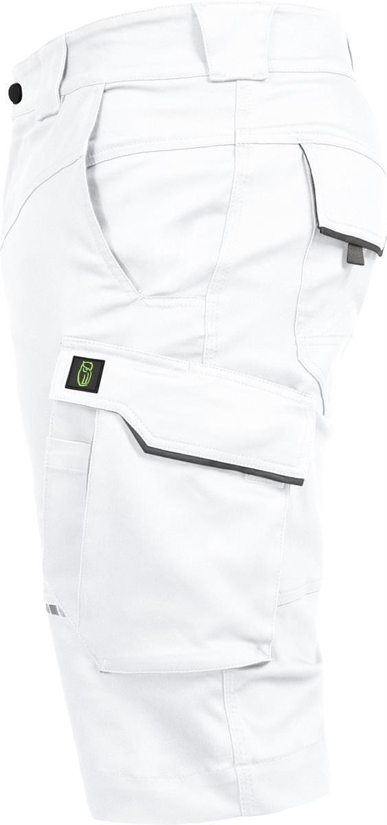 Herren-Shorts Flex Line Weiß/Grau FLEXK, Gr. 68 von Leibwächter