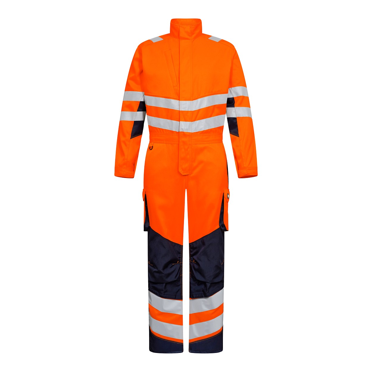 ENGEL Safety Light Overall in Orange/Blue ink, Größe XS