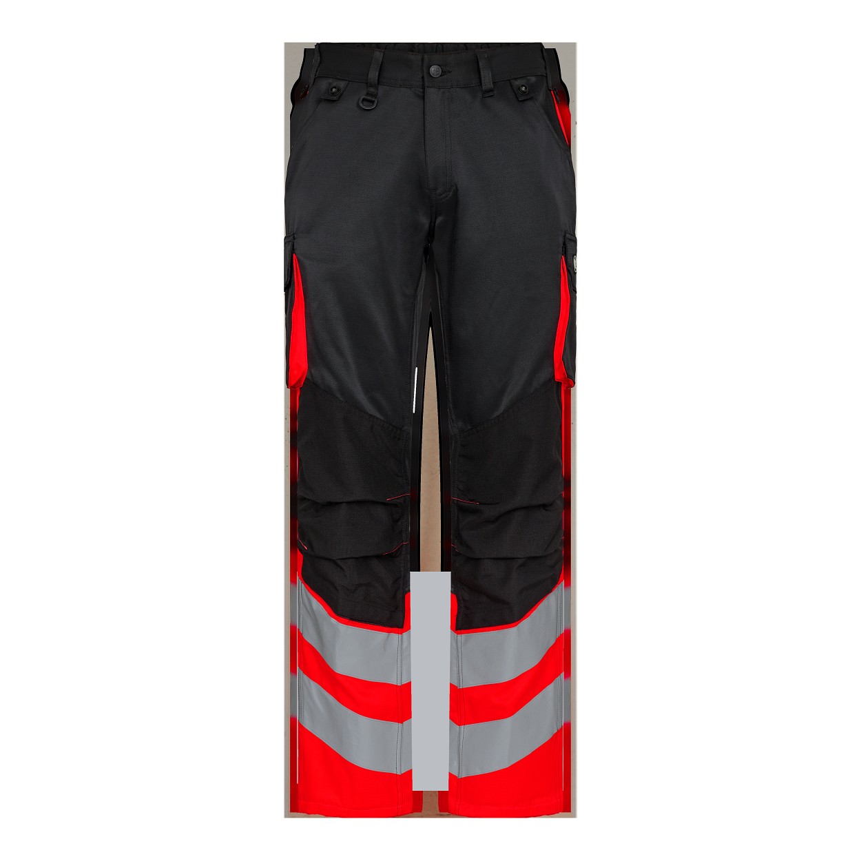 ENGEL Safety Light Arbeitshose in Schwarz/Rot, Größe 106