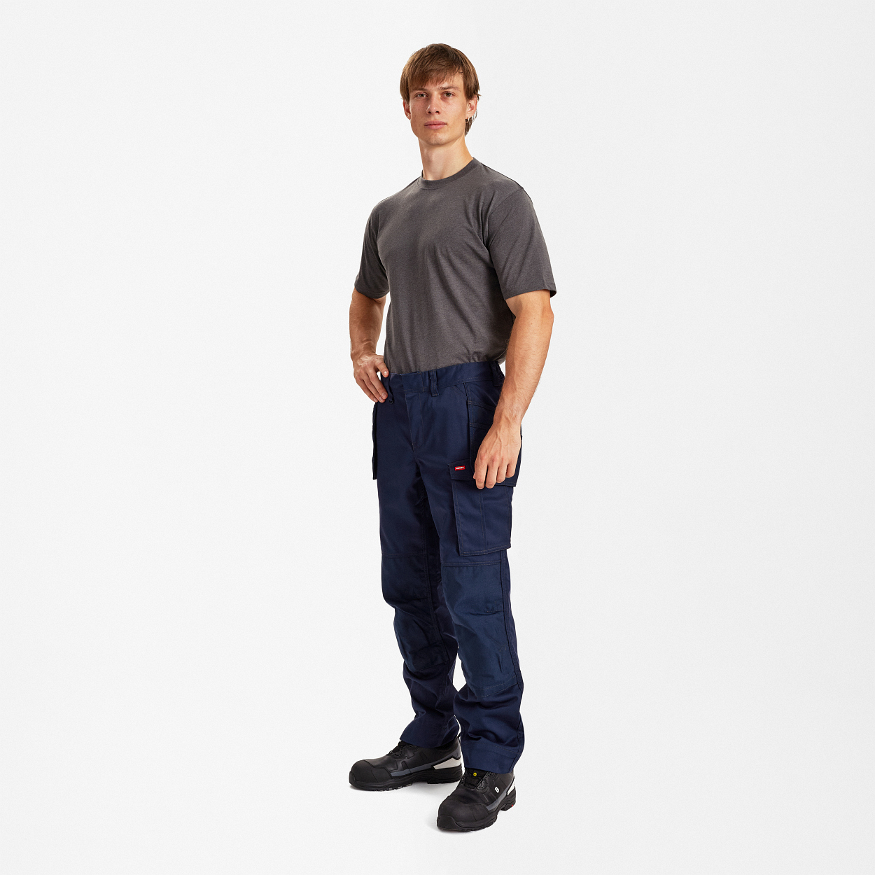 ENGEL Extend Arbeitshose mit Holstertaschen in Blue Ink, Größe 26