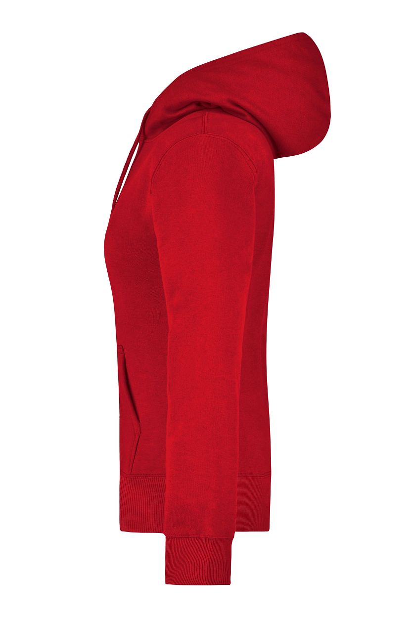 Ladies' Hooded Sweat "JN051" in Red, Größe 2XL - Daiber