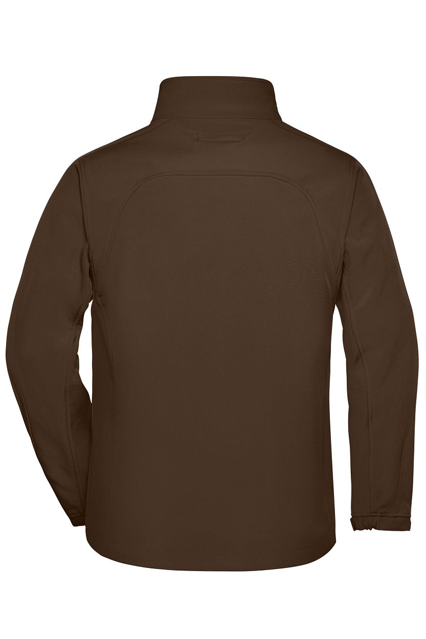 Men's Softshell Jacket "JN135" in Brown, Größe 3XL - Daiber