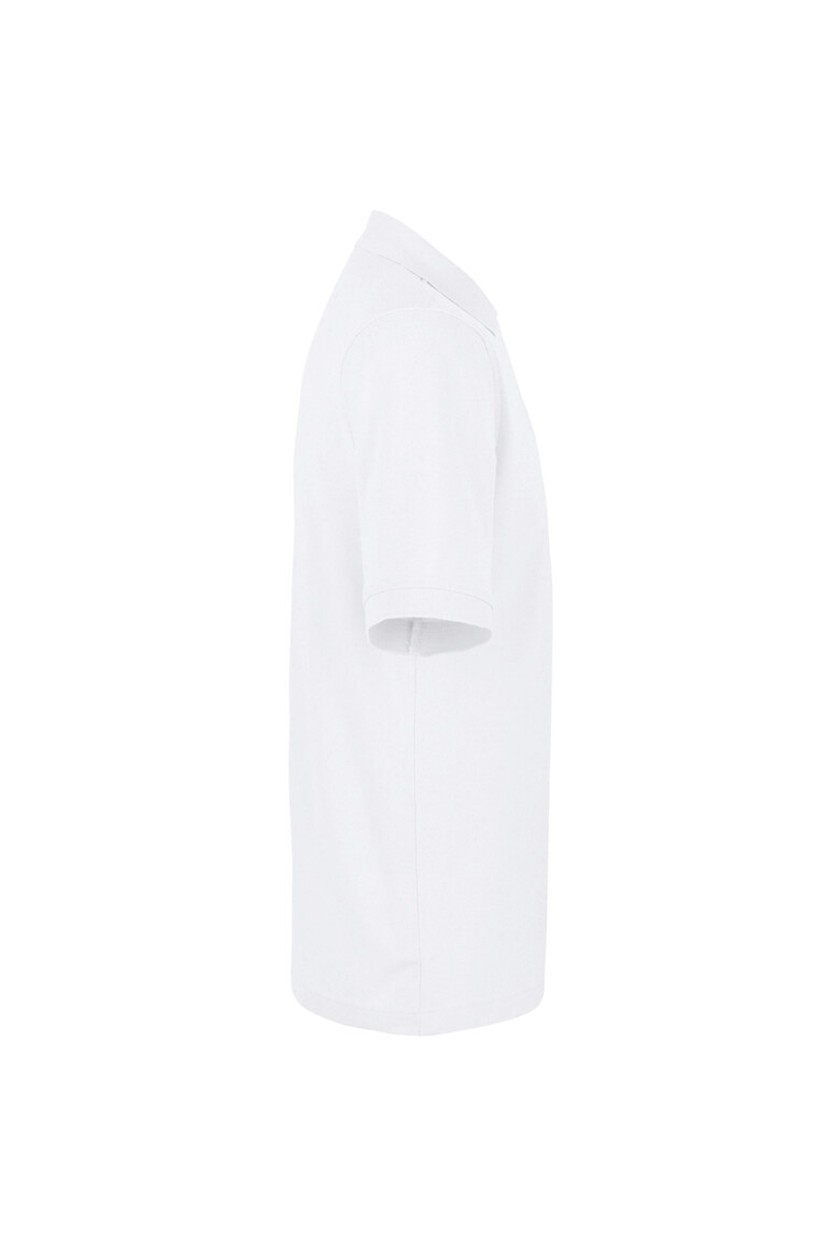 HAKRO 816 Poloshirt MIKRALINAR® in Weiß, Größe 6XL