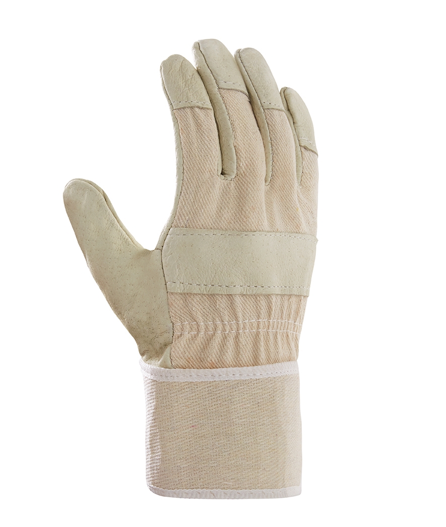 teXXor® Schweinsvollleder-Handschuhe 88 PAWA in Braun, Größe 10