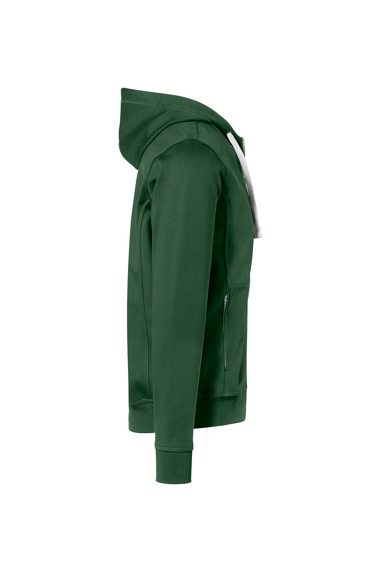 HAKRO 455 Kapuzenjacke Bonded ECO in tanne/silber, Größe 3XL