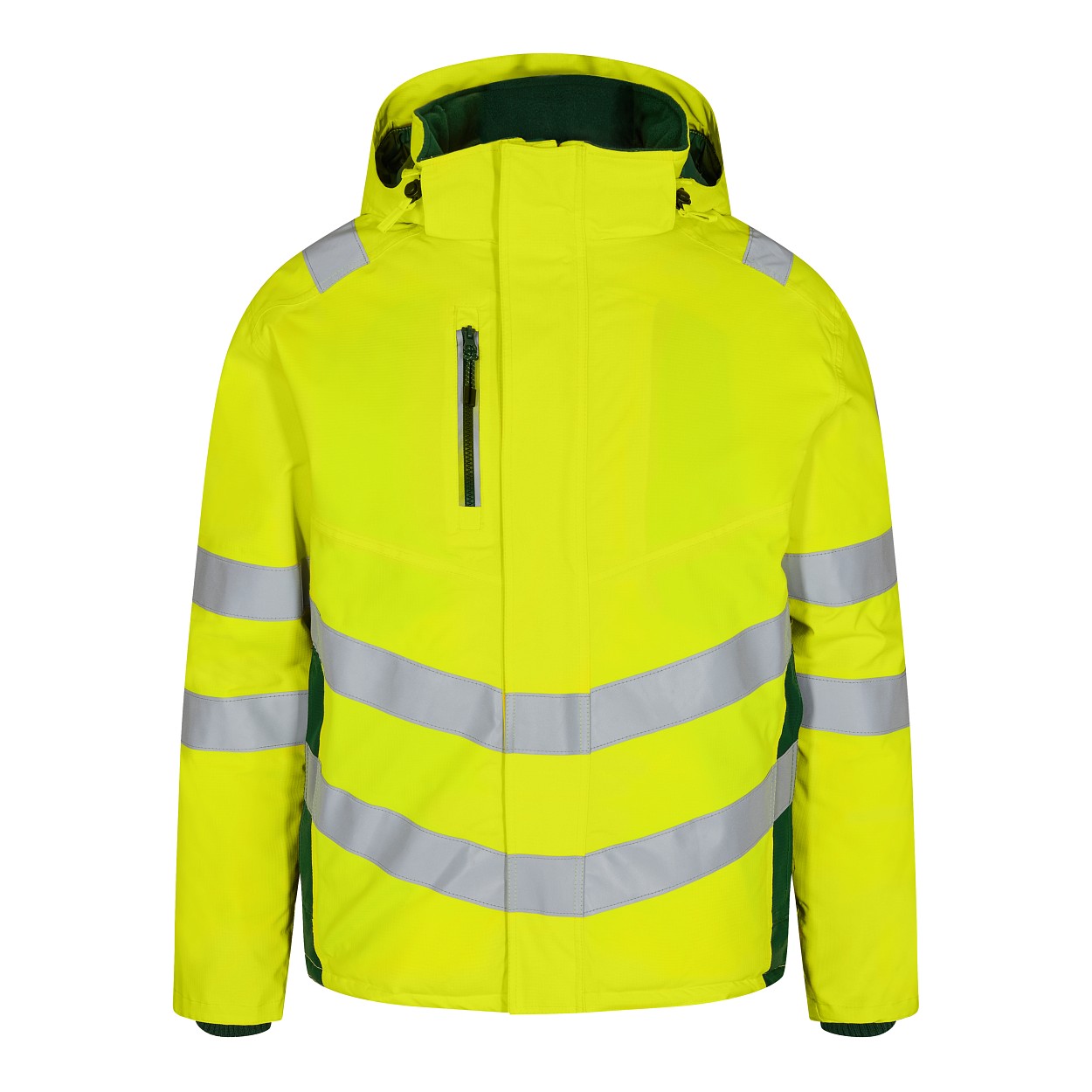 ENGEL Safety Winterjacke in Gelb/Grün, Größe XS