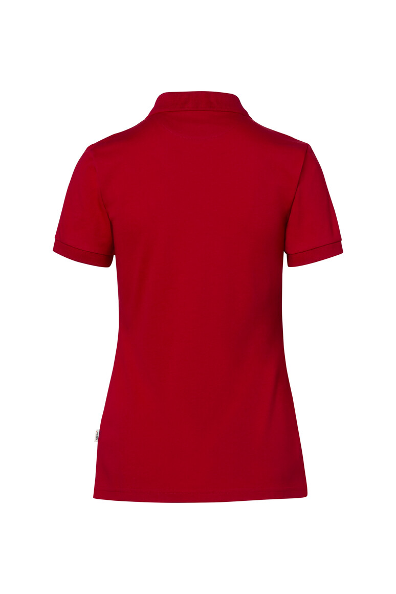 HAKRO 214 COTTON TEC® Damen Poloshirt in Rot, Größe 3XL
