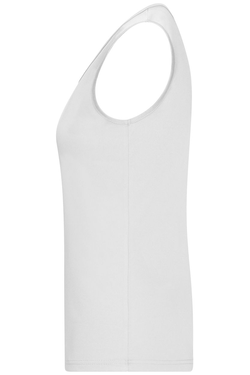 Ladies' Active Tanktop "JN737" in White, Größe 2XL - Daiber