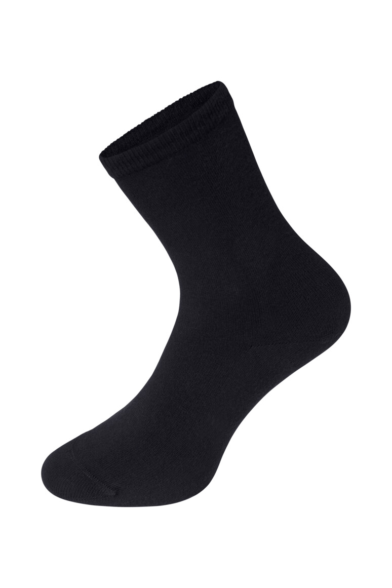 HAKRO 975 Socken Essentials in Schwarz, Größe L