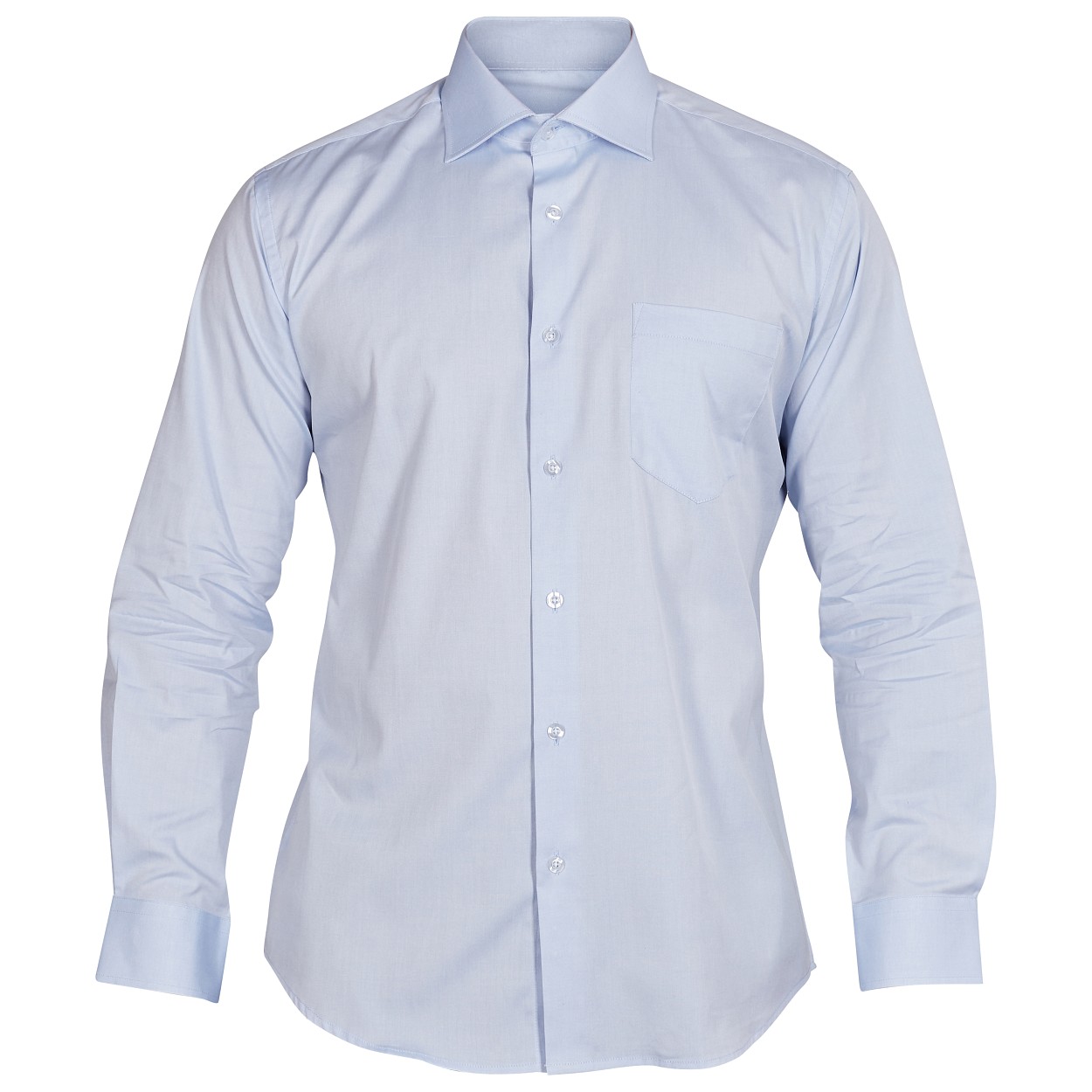 ENGEL Extend Profil Hemd in Hellblau, Größe 47/48