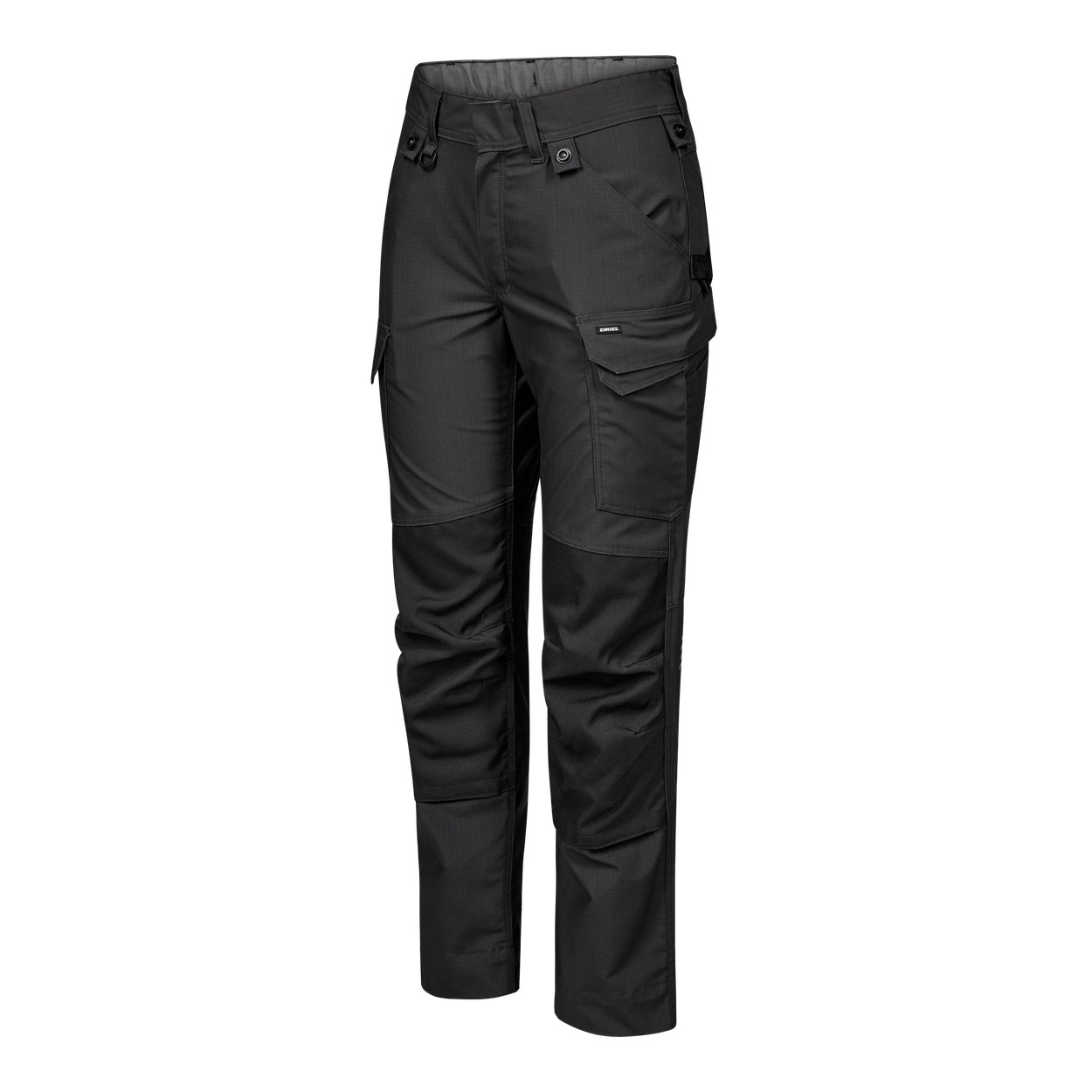 ENGEL Entire Damen Arbeitshose mit 2-Wege-Stretch in Anthrazit Grau, Größe 48