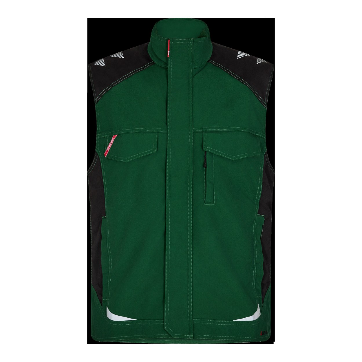 ENGEL Galaxy Serviceweste in Grün/Schwarz, Größe XS