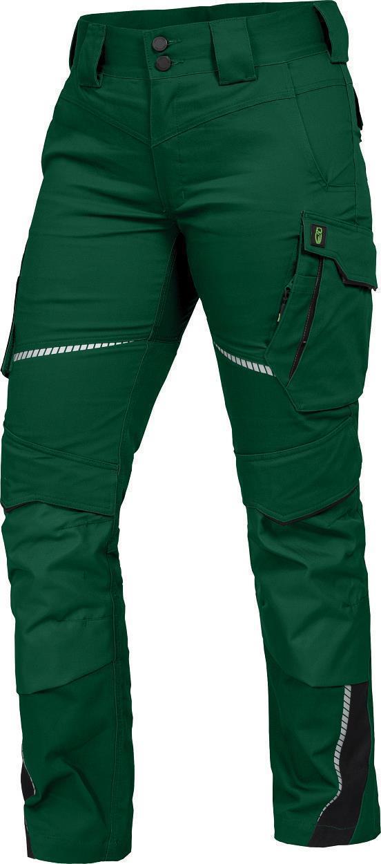 Damen-Bundhose Flex Line Grün/Schwarz FLXDH, Gr. 52 von Leibwächter