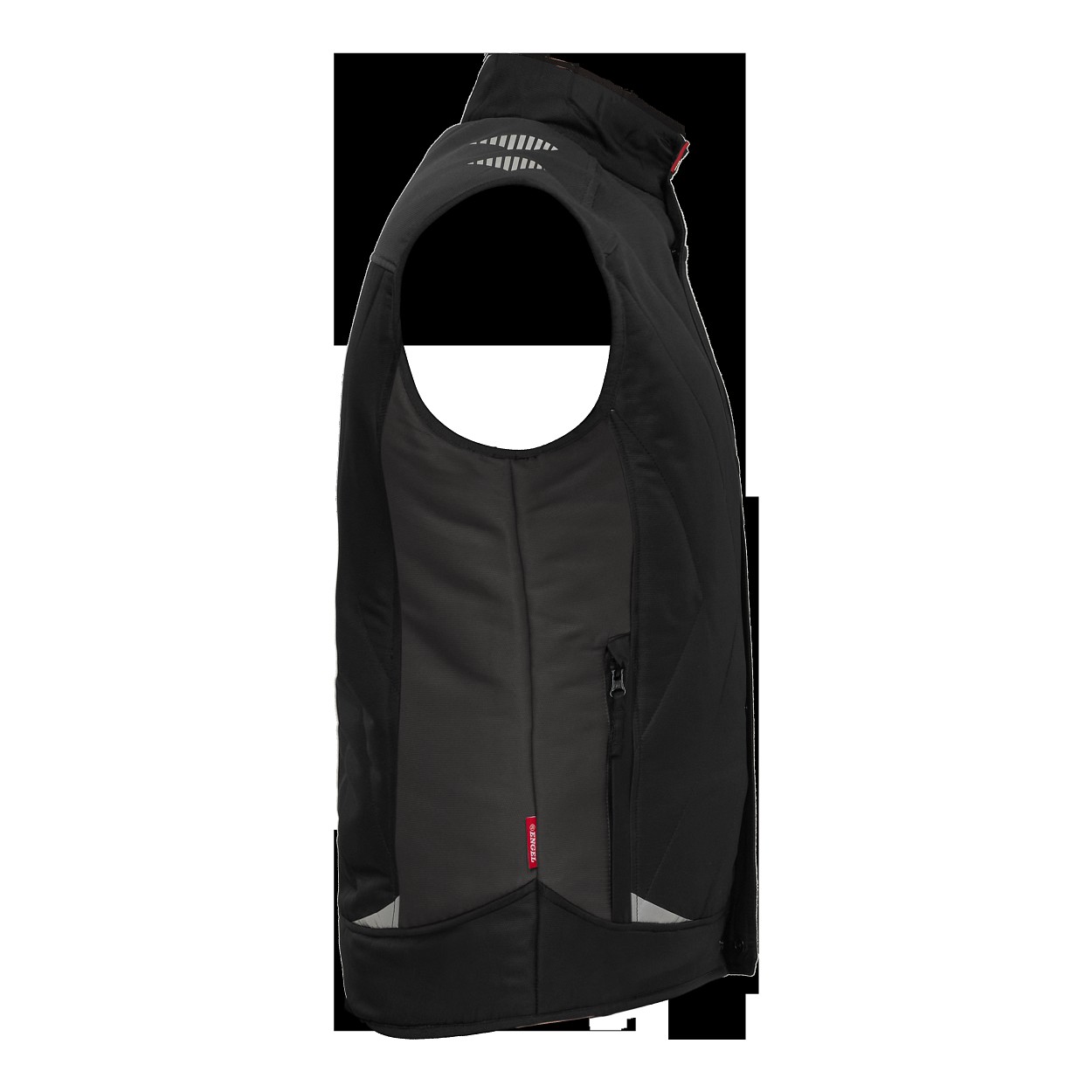 ENGEL Galaxy Stepp-Winterweste in Schwarz/Anthrazit Grau, Größe XS