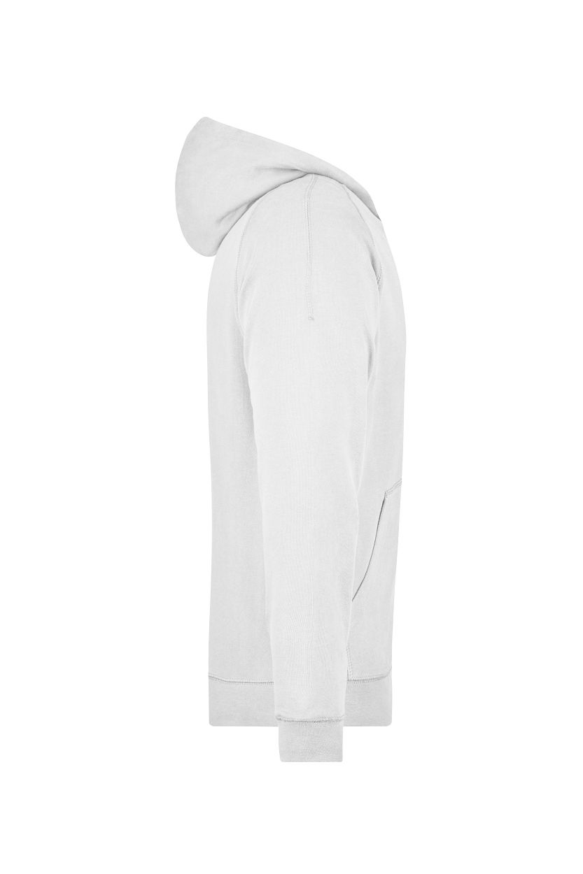 Hooded Jacket "JN059" in White, Größe 3XL - Daiber