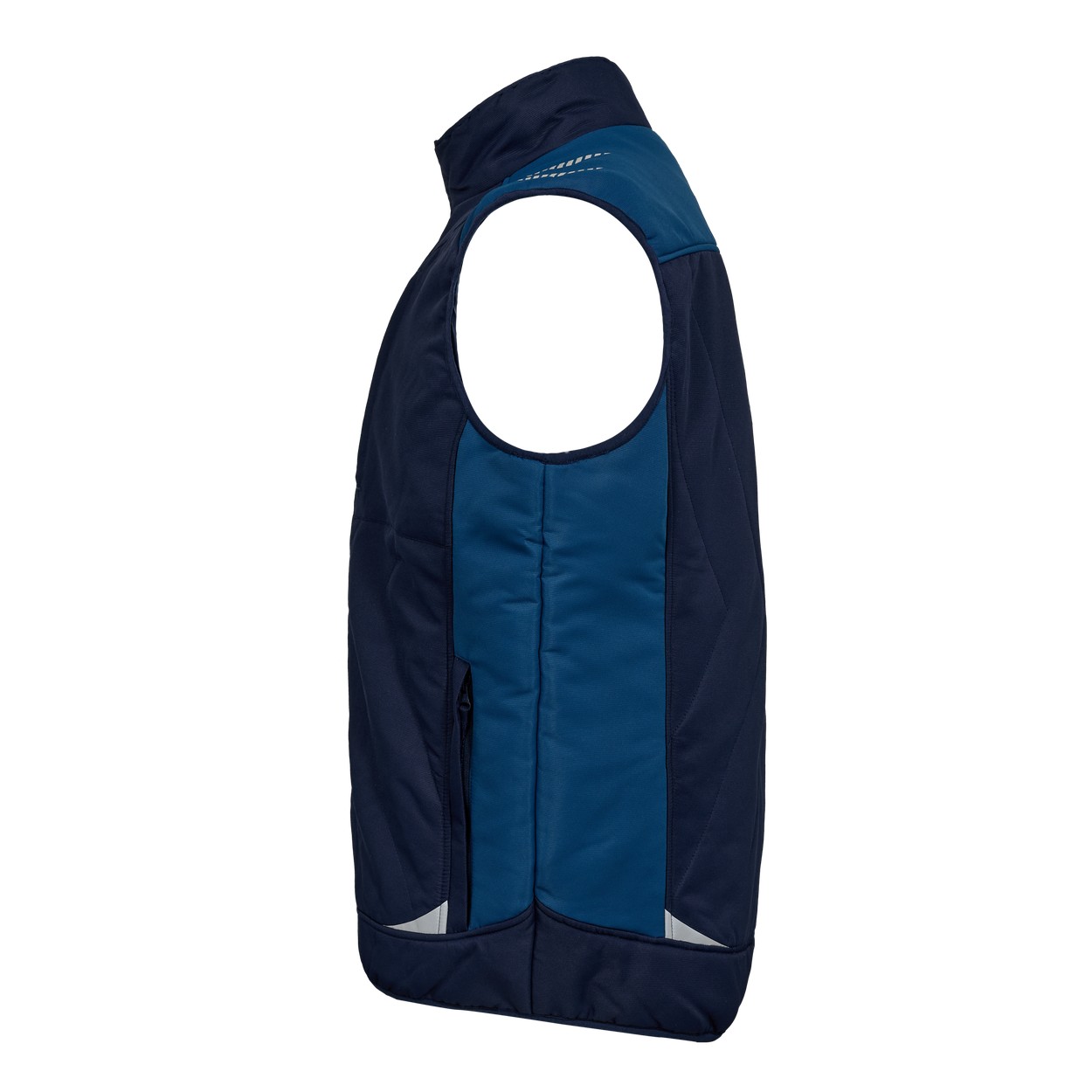 ENGEL Galaxy Stepp-Winterweste in Blue Ink/Dark Petrol, Größe XS