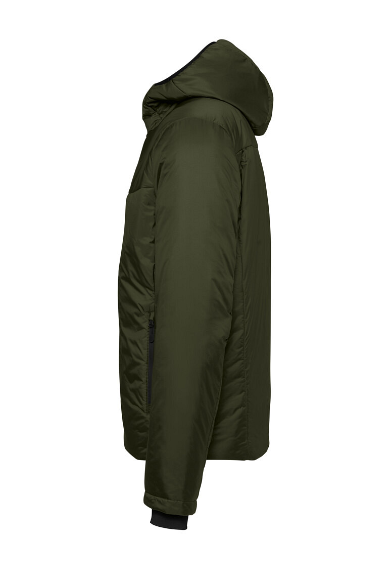 HAKRO 889 Kapuzen Thermo Loftjacke in olive, Größe 6XL