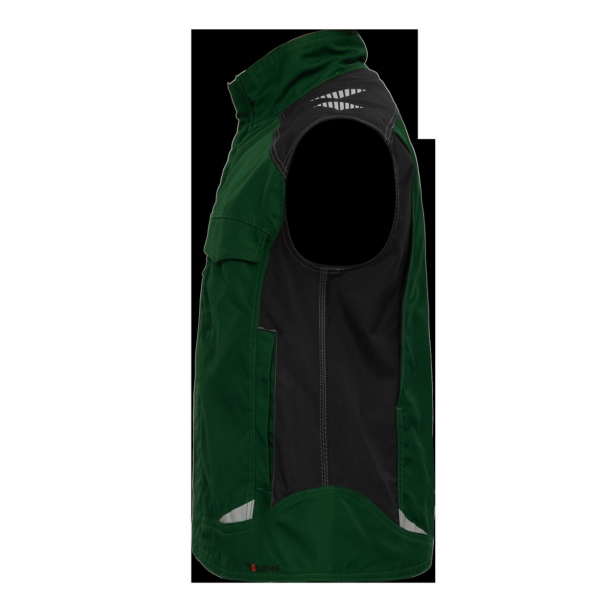 ENGEL Galaxy Serviceweste in Grün/Schwarz, Größe XS